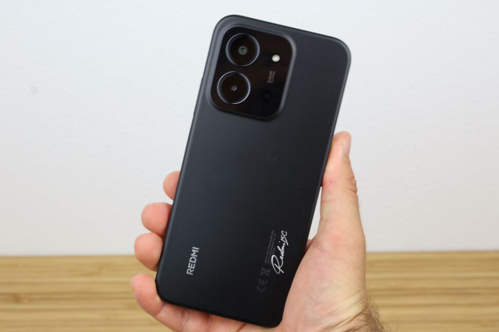 Redmi 15C Design und Verarbeitung Rueckseite 7