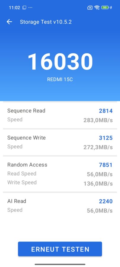Redmi 15C Leistung und Benchmark 5
