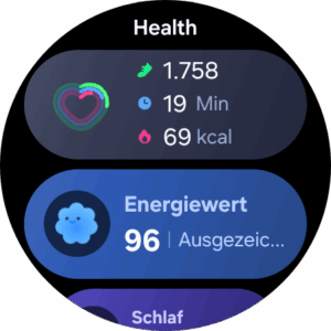 Samsung Galaxy Watch 8 Classic Test Screenshot Uhr 2