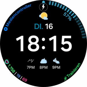 Samsung Galaxy Watch 8 Classic Test Screenshot Uhr 3