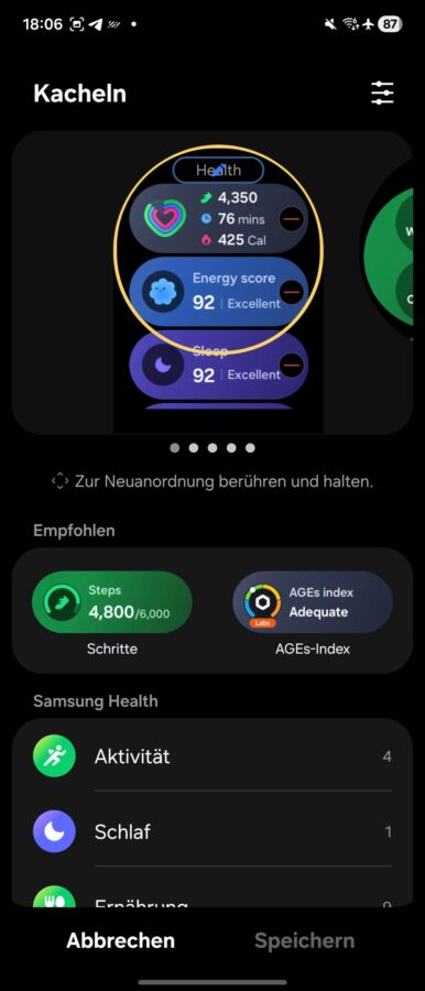 Samsung Galaxy Watch 8 Classic Test Wear App 4