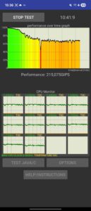 Samsung Galaxy Z Flip 7 Test Screenshot CPU Throtteling