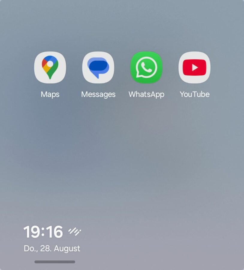 Samsung Galaxy Z Flip 7 Test Screenshot Cover Display 1