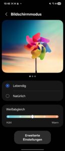 Samsung Galaxy Z Flip 7 Test Screenshot Display