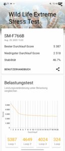 Samsung Galaxy Z Flip 7 Test Throtteling GPU