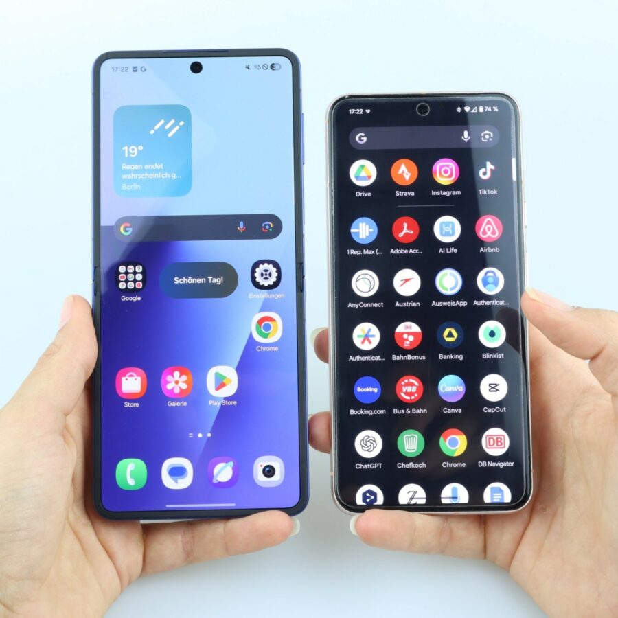 Samsung Galaxy Z Flip 7 Test Vergleich Pixel 8