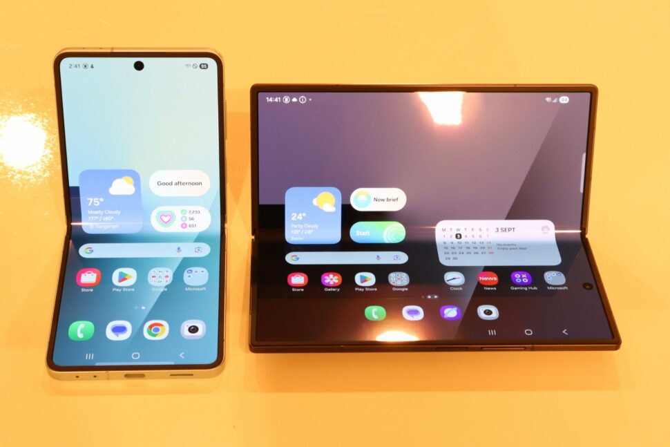 Samsung Galaxy Z Flip 7 Test Z Fold 7 4