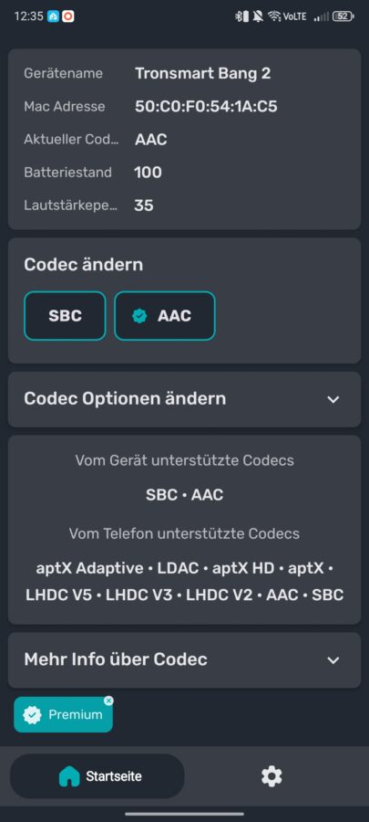 tronsmart bang2 codec