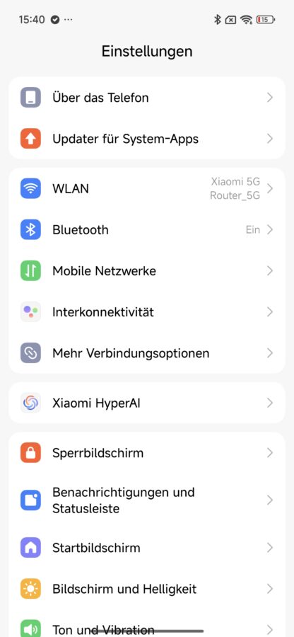 Xiaomi 15T Pro Android 16 HyperOS 2 4