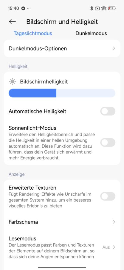 Xiaomi 15T Pro Display Settings 1
