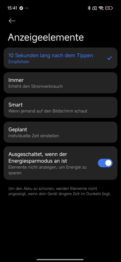 Xiaomi 15T Pro Display Settings 4