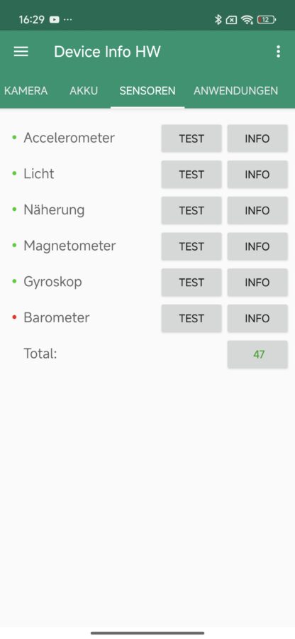 xiaomi 15t pro sensors