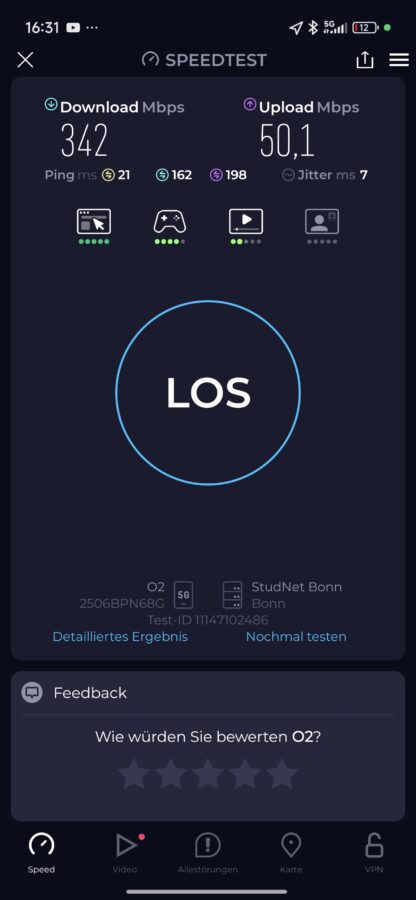 xiaomi 15t pro speedtest 5g