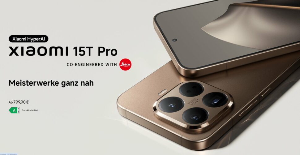 Xiaomi 15T Pro vorgestellt Head
