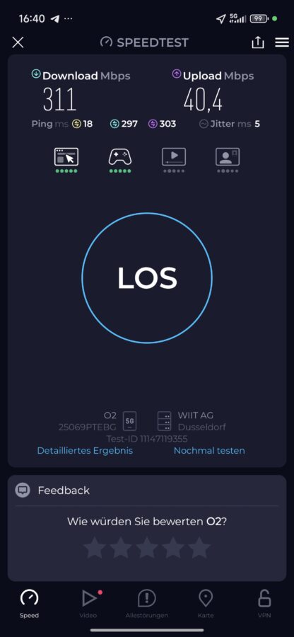 Xiaomi 15T 5g speedtest