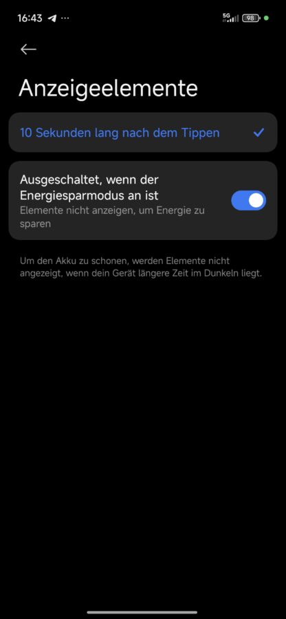 Xiaomi 15T Displaysettings 4