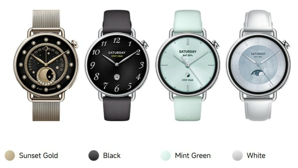 Xiaomi Watch S4 41mm Farben