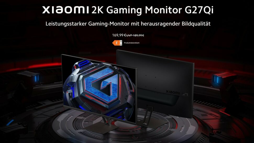 Xiaomi G Gaming Monitor 2025 Features 3