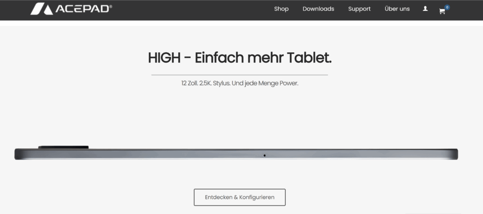 Acepad Banner