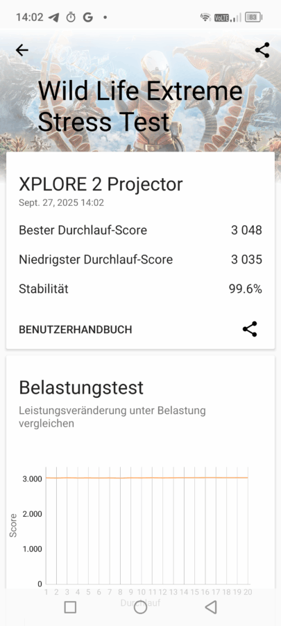 Blackview Xplore 2 3dmark