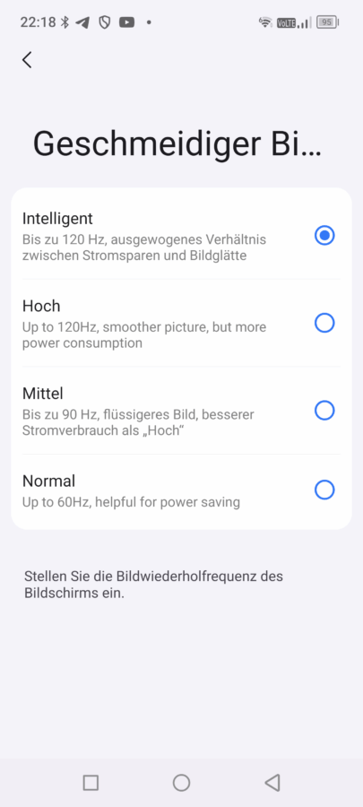 Blackview Xplore 2 Display Settings 2