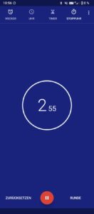 Test CubotX100 Akku