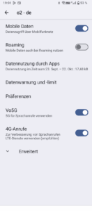 Test CubotX100 Empfang