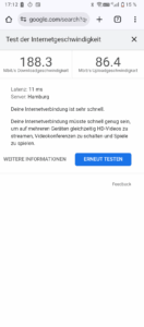 Test CubotX100 Empfang 4