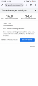 Test CubotX100 Empfang 6