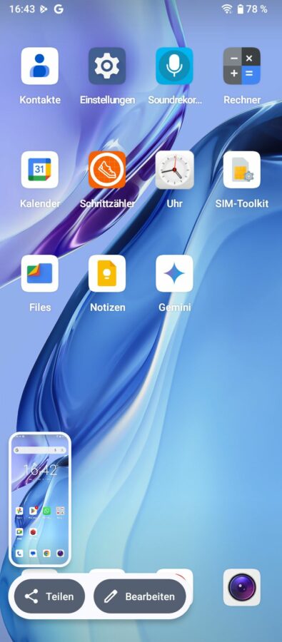 Test CubotX100 System 2