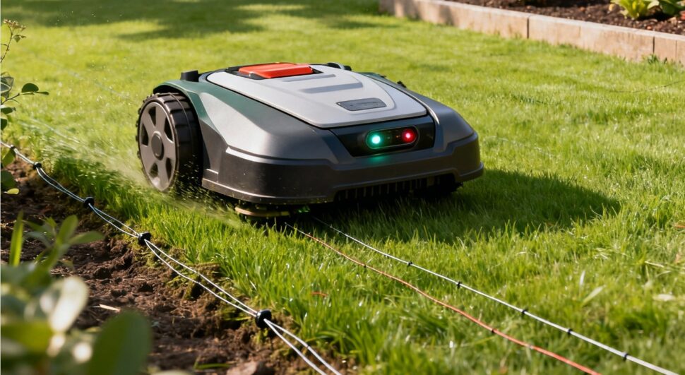 Begrenzungsdraht Navigation