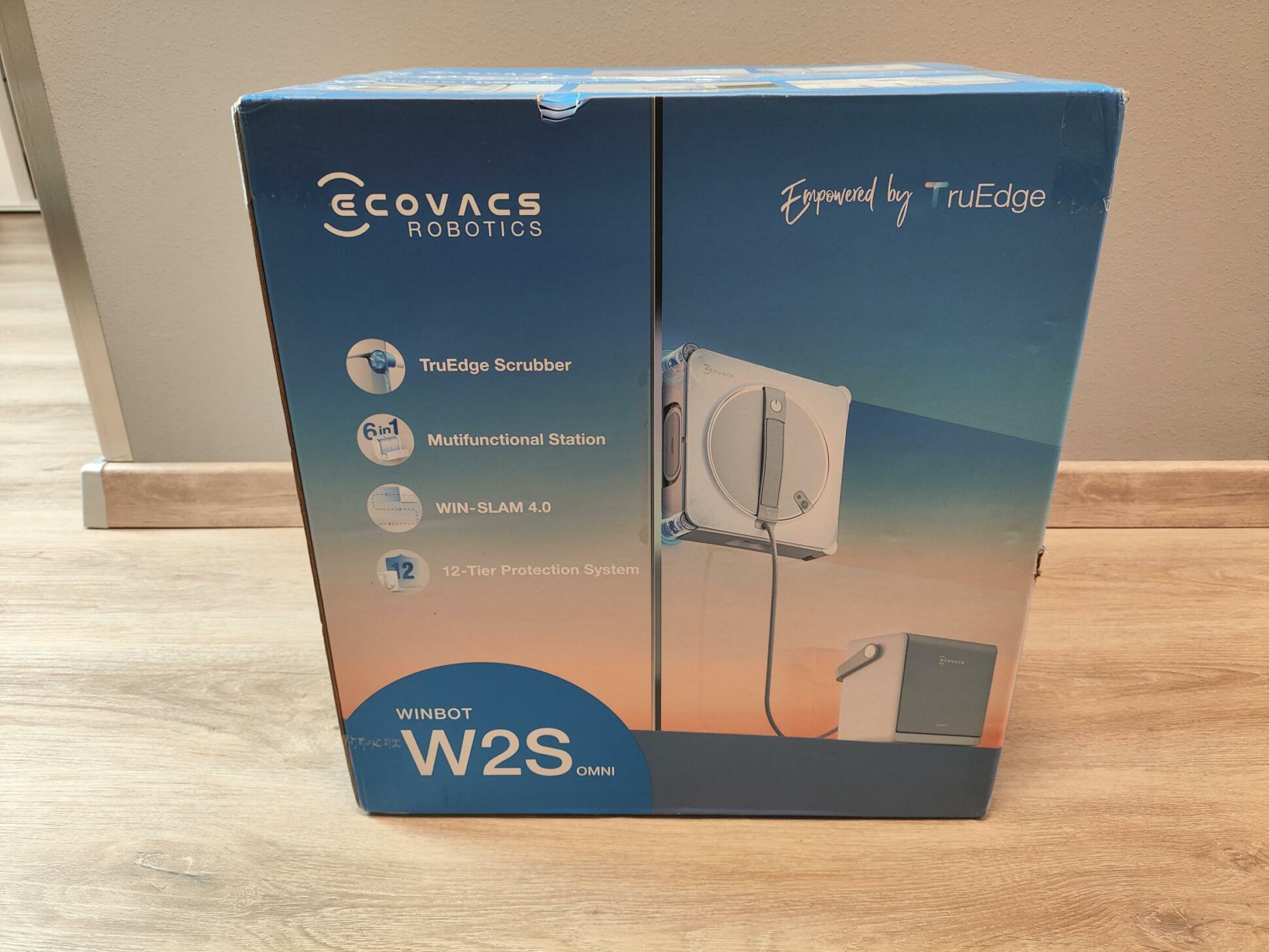 ECOVACS Lot De 2 Chiffons De Nettoyage Officiels Pour WINBOT W2S / W2S Omni – Accessoire D'Origine Microfibre