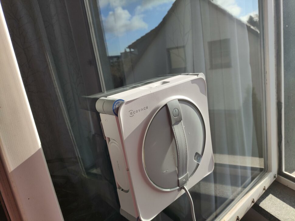 Ecovacs Winbot W2S Omni Reinigungsergebnis 1 Ecovacs Winbot W2S Omni Reinigungsergebnis 1