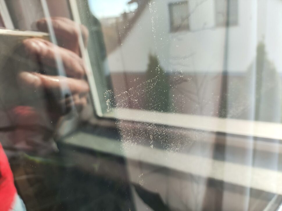 Ecovacs Winbot W2S Omni Reinigungsergebnis 2 Ecovacs Winbot W2S Omni Reinigungsergebnis 2