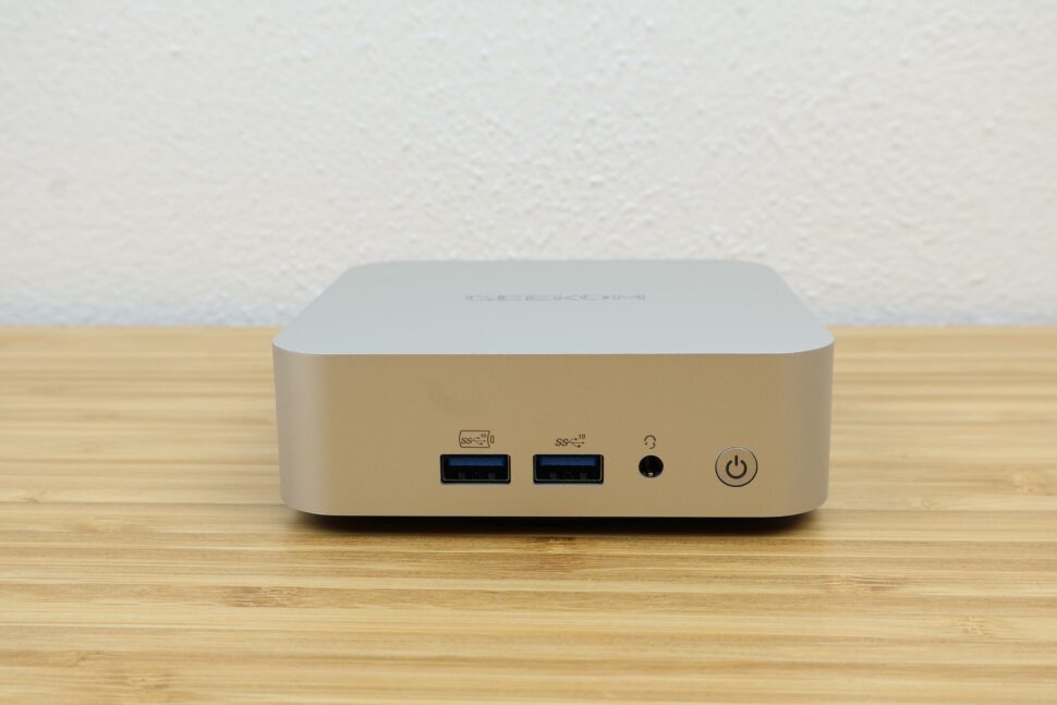 Geekom A8 Anschluesse Ports 1