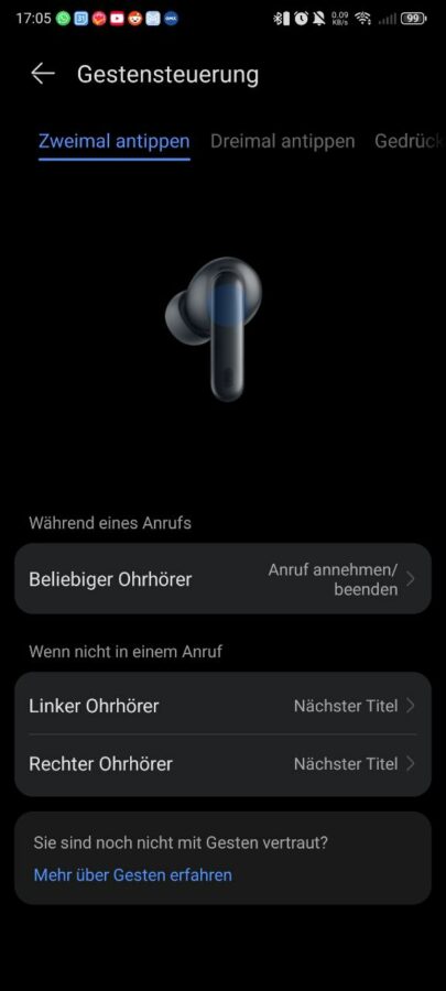 Huawei FreEBuds 7i Test App 4