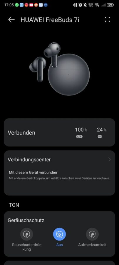 Huawei FreEBuds 7i Test App 6