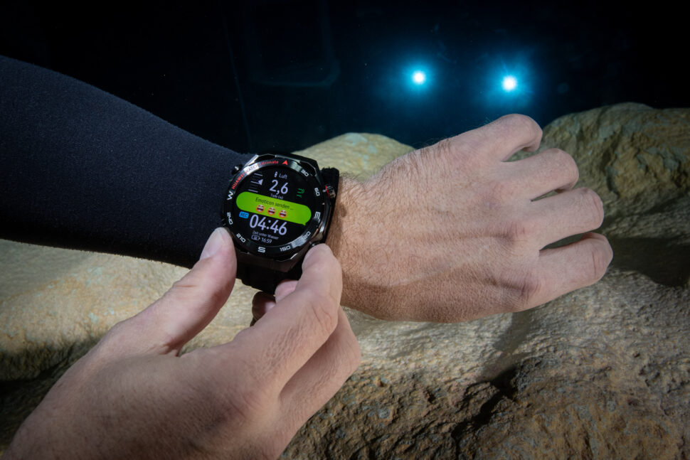 Huawei Watch 2 Ultimate Unterwasser Kommunikation Test 1