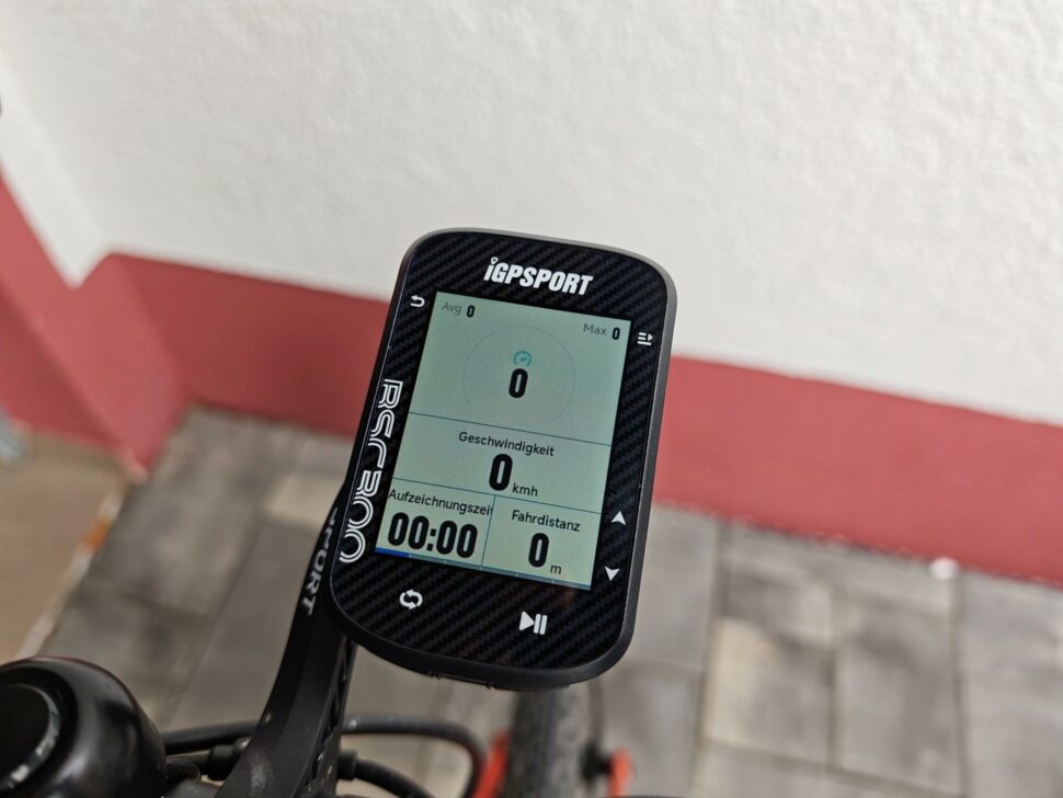 Igsport BSC300 Display 2