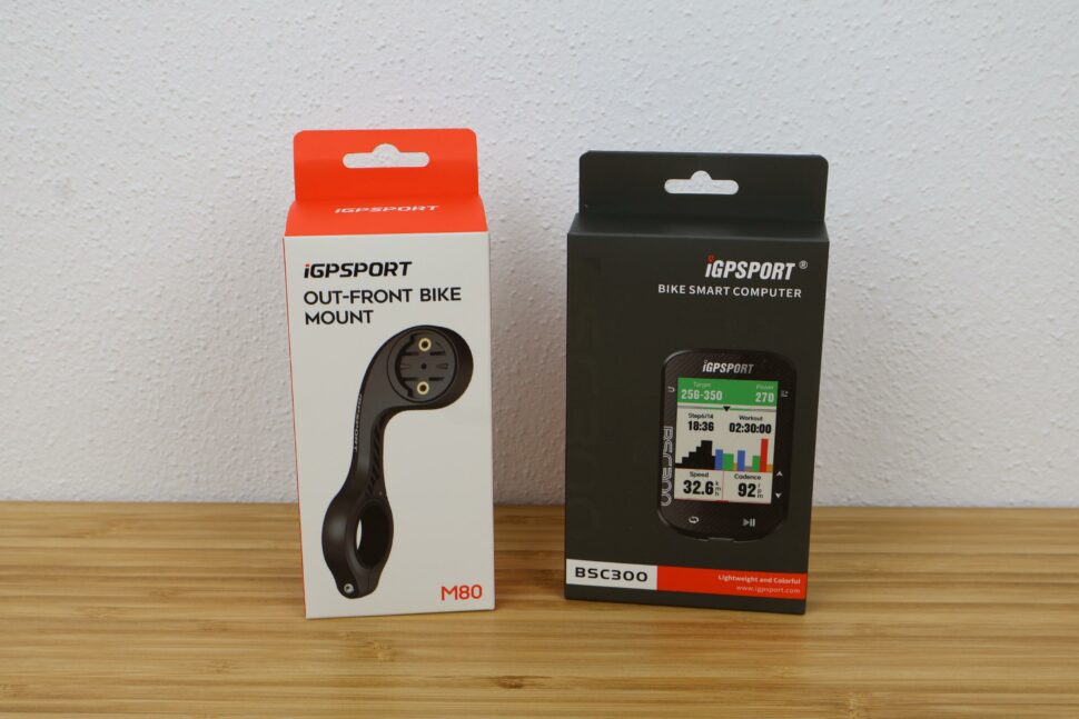Igsport BSC300 Lieferumfang Halterung 4