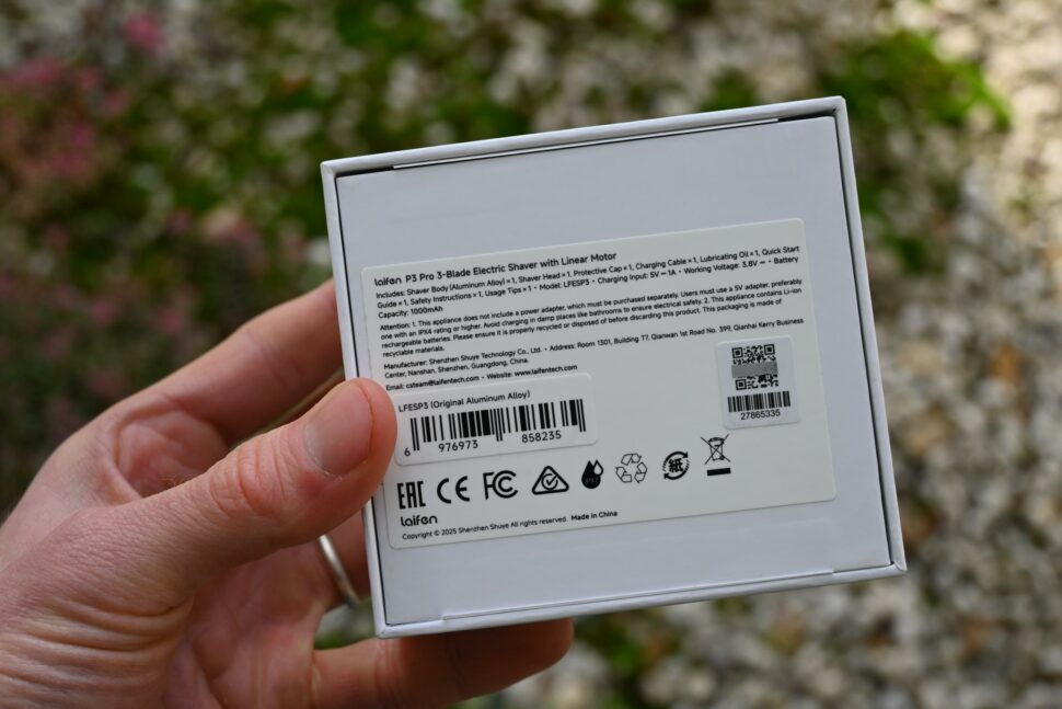 Laifen P3 Pro Rasierer 1