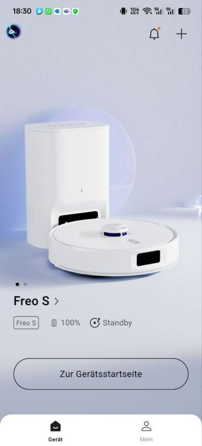 Narwal freo s app 2