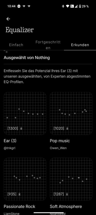 Nothing Ear 3 Test Equalizer 2