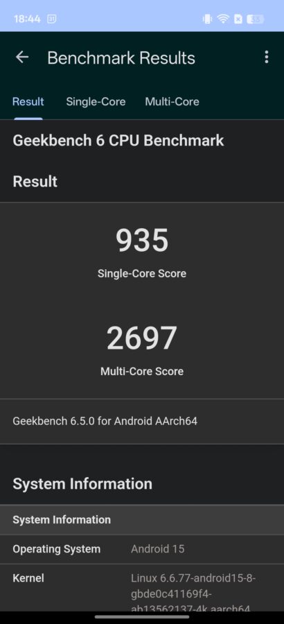 Oppo Reno 14 FS 5G Benchmark 1