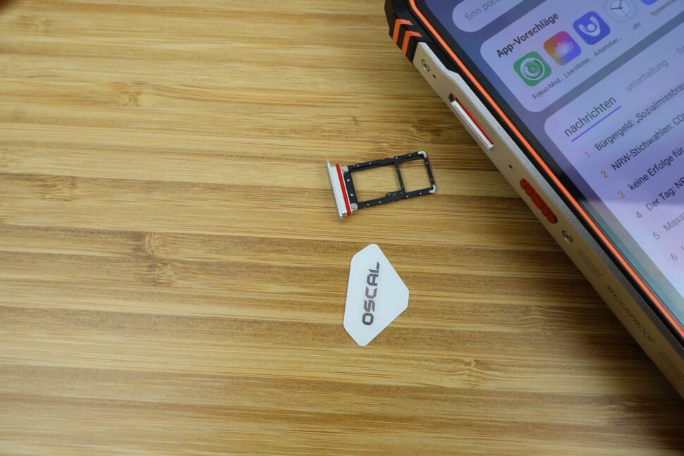 Oscal Tank 1 SIm Netz Empfang