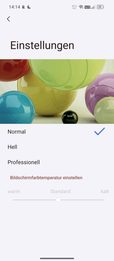 oscal tank1 display farben