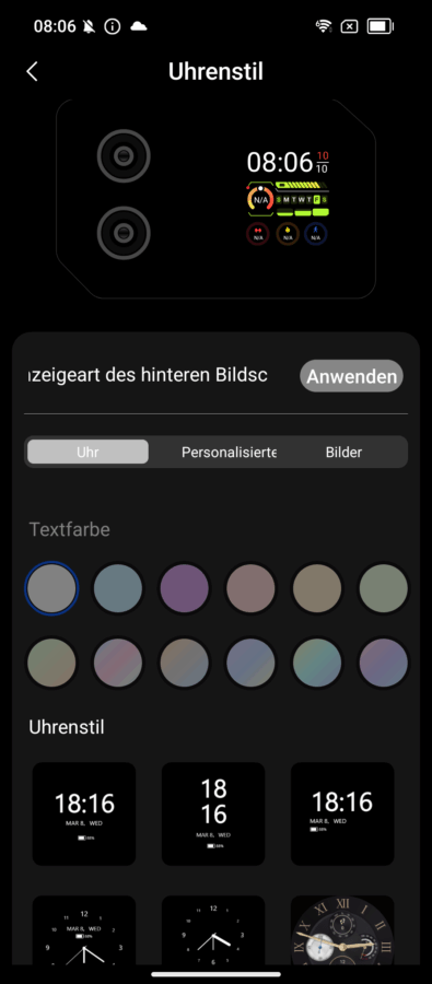 oscal tank1 hinterer bildschirm 3