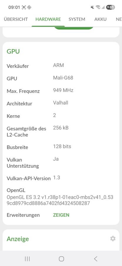 Samsung Galaxy A17 Display 3