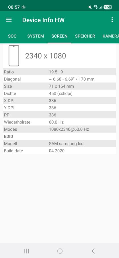 Samsung Galaxy A17 Display 4