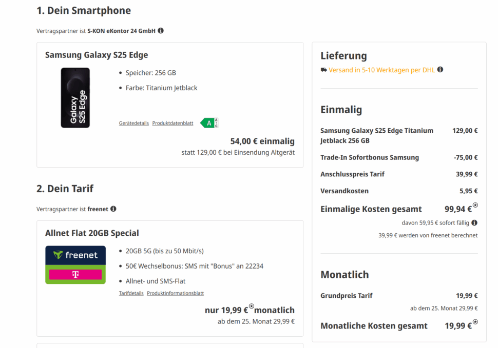 Edge S25 Deals Ueberischt Edge S25 Deals Ueberischt